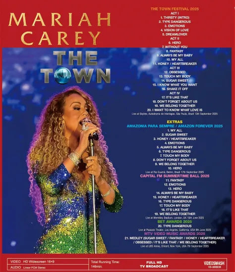 MARIAH CAREY / THE TOWN 2025 PRO SHOT (1HAB)
