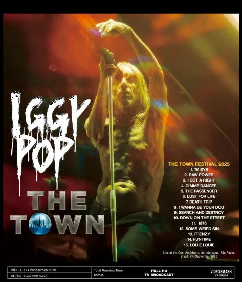 IGGY POP / THE TOWN 2025 PRO SHOT (1BDR)