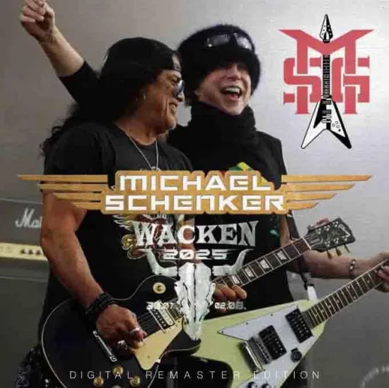 Michael Schenker Group / Wacken 2025 digital remaster edition SOUNDBOARD & Pro-shot (2CDR with 1BDR)