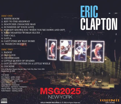 ERIC CLAPTON / MSG 2025 (2CDR)