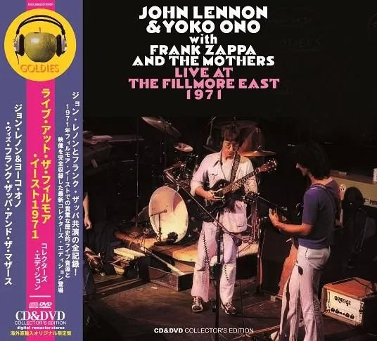 JOHN LENNON with FRANK ZAPPA AND THE MOTHERS / LIVE AT THE FILLMORE EAST 1971 (1CD+1DVD)