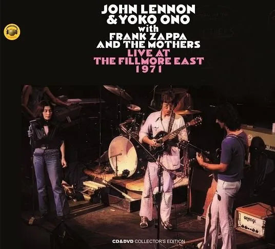 JOHN LENNON with FRANK ZAPPA AND THE MOTHERS / LIVE AT THE FILLMORE EAST 1971 (1CD+1DVD)