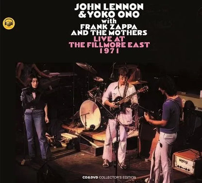 JOHN LENNON with FRANK ZAPPA AND THE MOTHERS / LIVE AT THE FILLMORE EAST 1971 (1CD+1DVD)