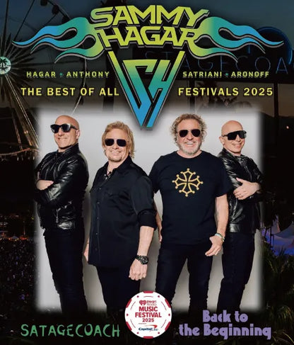 SAMMY HAGAR / THE BEST OF ALL FESTIVALS 2025 (1BDR)