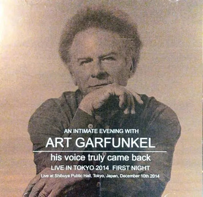 ART GARFUNKEL / su voz realmente regresó En vivo en Tokio 2014 Primera noche (2CDR)