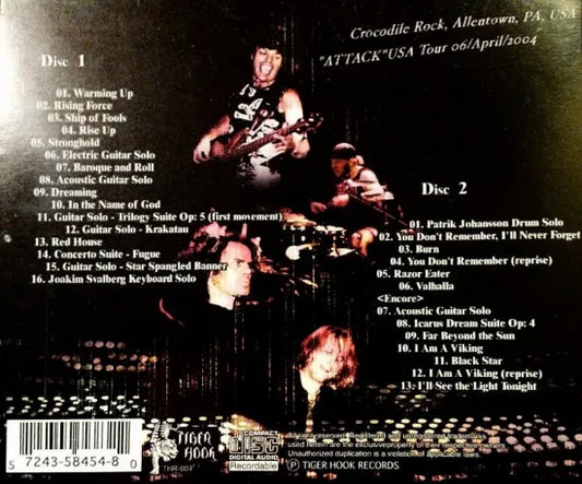 Yngwie Malmsteen / Wild Fancy (2CDR)