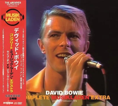DAVID BOWIE / COMPLETE MUSIKLADEN EXTRA LIVE ON TV GERMANY 1978 (1CD+1DVD)