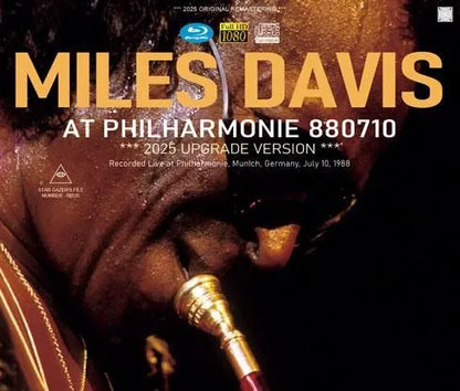 MILES DAVIS / EN LA FILARMONÍA 880710 / VERSIÓN DE ACTUALIZACIÓN 2025 (2 CDR + 1 BDR)