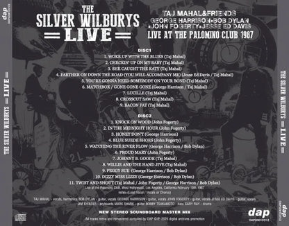 THE SILVER WILBURYS (TAJ MAHAL & GEORGE HARRISON,  BOB DYLAN, JOHN FOGERTY, JESSE ED DAVIS.....) / LIVE STEREO SOUNDBOARD (2CD)