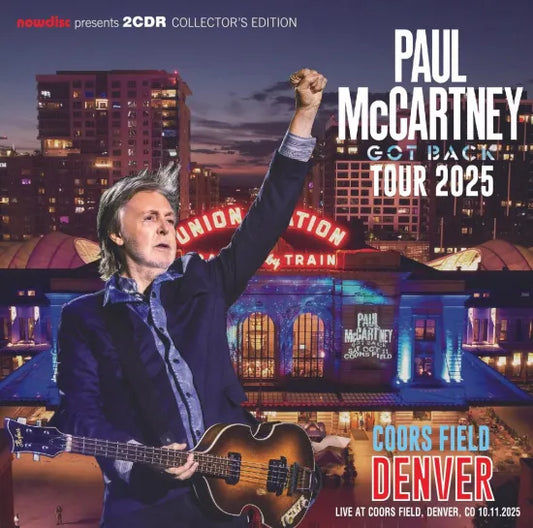 PAUL McCARTNEY / GOT BACK TOUR 2025 : COORS FIELD, DENVER (2CDR)