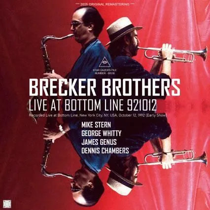 BRECKER BROTHERS / LIVE AT BOTTOM LINE 921012 (2CDR)