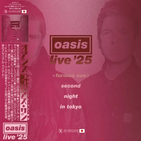 OASIS / Furious Sun -live'25 Tokyo 2nd Night- OASIS (2CD)