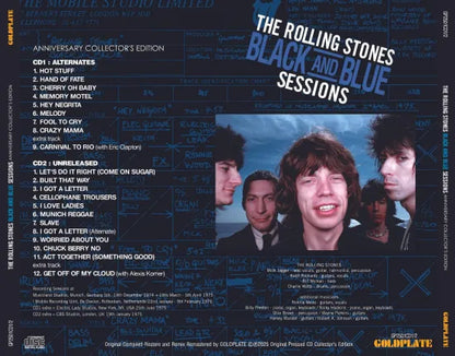 THE ROLLING STONES / BLACK AND BLUE SESSIONS - ANNIVERSARY COLLECTOR'S EDITION (2CD)