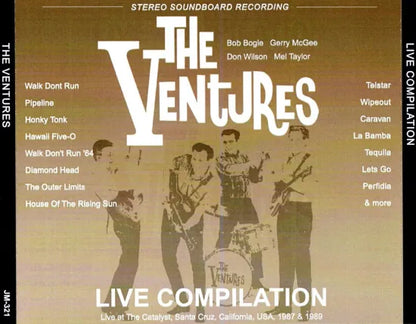 THE VENTURES / LIVE COMPILATION STEREO SOUNDBOARD (6CDR)