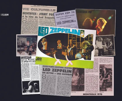 LED ZEPPELIN / COMPLETE MONTREUX LIVE 1970 AI STEREO DEMIX NEW MASTERS EDITION (2CD)