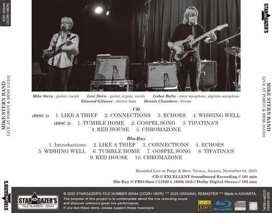 MIKE STERN BAND / LIVE AT PORGY & BESS 251102 (2CDR+1BDR)