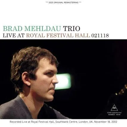 BRAD MEHLDAU TRIO / LIVE AT ROYAL FESTIVAL HALL 021118 (1CDR)