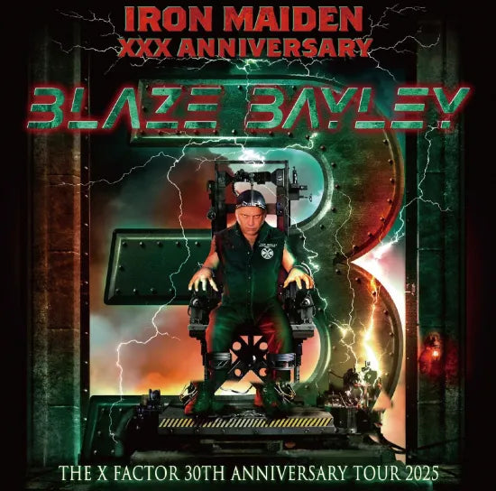 BLAZE BAYLEY / THE X FACTOR 30TH ANNIVERSARY TOUR 2025 (2CDR)