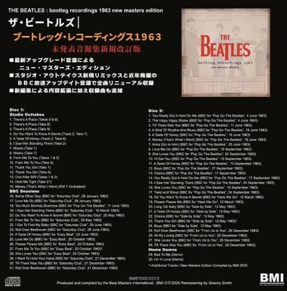 THE BEATLES / BOOTLEG RECORDINGS 1963 NEW MASTERS EDITION (2CD)