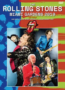 THE ROLLING STONES / MIAMI GARDENS 2019 THE VIDEO (1DVDR)