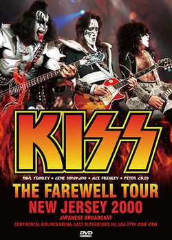 KISS / NEW JERSEY 2000 JAPANESE BROADCAST PRO SHOT (1DVDR)