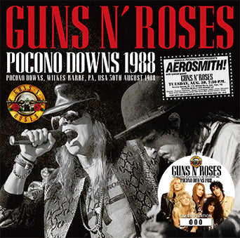 GUNS N' ROSES / POCONO DOWNS 1988 (1CD+1DVD)