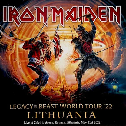 IRON MAIDEN / LEGACY OF THE BEAST WORLD TOUR '22 LITHUANIA (2CDR)