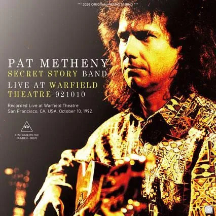 PAT METHENY SECRET STORY BAND / LIVE AT WARFIELD THEATRE 921010 (2CDR)
