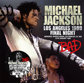 MICHAEL JACKSON / LOS ANGELES 1989 FINAL NIGHT (2CD+1DVDR)