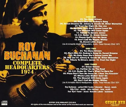 ROY BUCHANAN / COMPLETE HEADQUARTERS (3CDR)