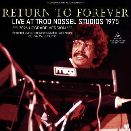 RETURN TO FOREVER / LIVE AT TROD NOSSEL STUDIOS 1975 2026 UPGRADE VERSION (2CDR)