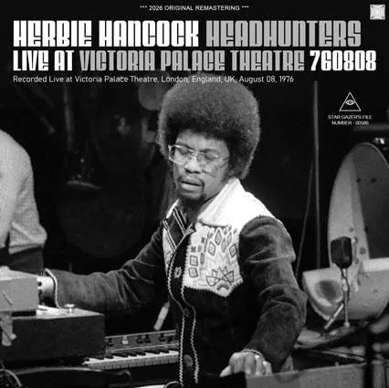 HERBIE HANCOCK AND THE HEADHUNTERS / LIVE AT VICTORIA PALACE THEATRE 760808 (1CDR)