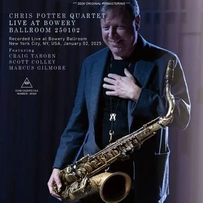 CHRIS POTTER QUARTET / LIVE AT BOWERY BALLROOM 250102 (2CDR)
