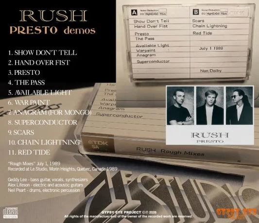 RUSH / PRESTO DEMOS (1CDR)
