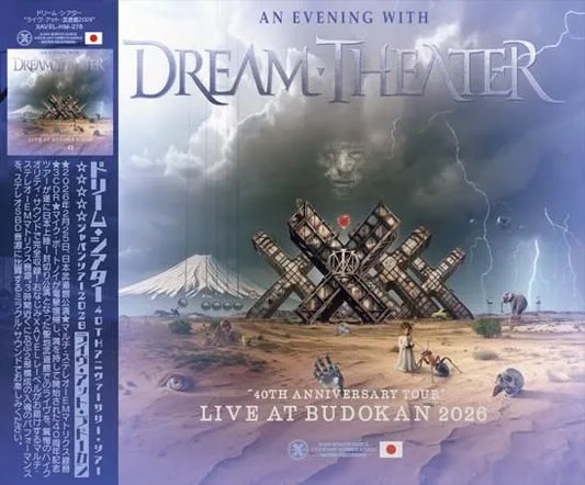 DREAM THEATER / 40TH ANNIVERSARY TOUR LIVE AT BUDOKAN (3CDR)