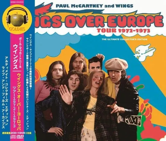 PAUL McCARTNEY & WINGS / WINGS OVER EUROPE TOUR 1972-1973 (2CD+1DVD)
