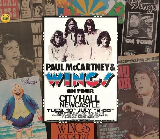 PAUL McCARTNEY & WINGS / WINGS OVER EUROPE TOUR 1972-1973 (2CD+1DVD)