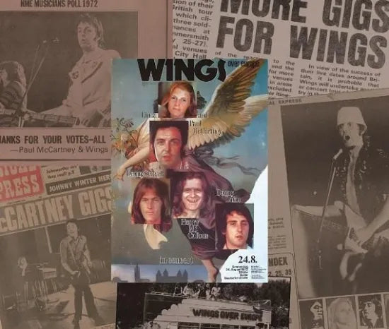 PAUL McCARTNEY & WINGS / WINGS OVER EUROPE TOUR 1972-1973 (2CD+1DVD)