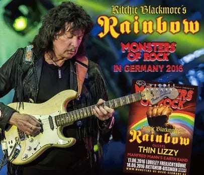 RITCHIE BLACKMORE'S RAINBOW / MONSTERS OF ROCK IN GERMANY 2016 (4CDR+2DVDR)
