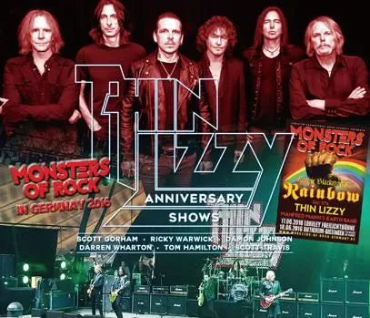 THIN LIZZY / MONSTERS OF ROCK IN GERMANY 2016 (2CDR+1DVDR)