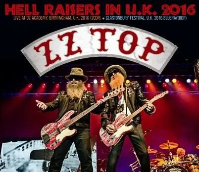 ZZ TOP / HELL RAISERS IN U.K. 2016 (2CDR+1BDR)