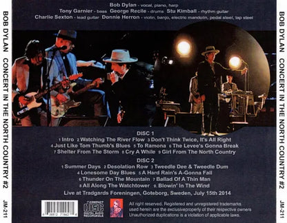 BOB DYLAN / CONCERT IN THE NORTH COUNTRY #2 (2CDR)