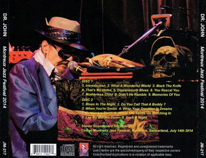 DR. JOHN / Montreux Jazz Festival 2014 STEREO SOUNDBOARD (2CDR)