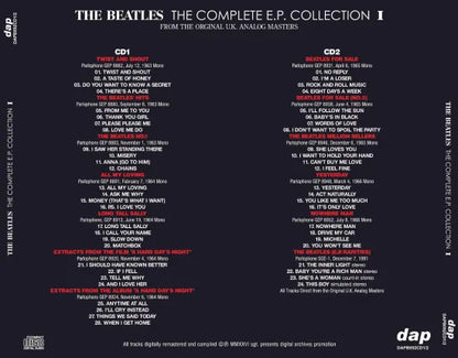 THE BEATLES / THE COMPLETE E.P. COLLECTION I FROM THE ORGINAL U.K. ANALOG MASTERS (2CD)