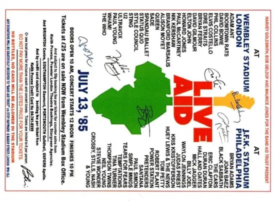 V.A. / LIVE AID COMPLETE BBC FM BROADCAST VOLUME 3 STEREO SOUNDBOARD (5CDR)