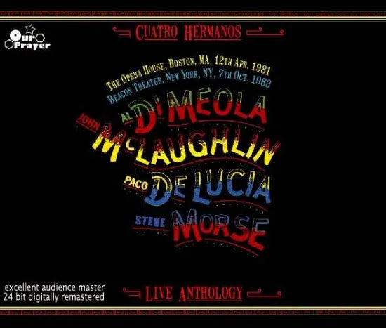 Al Di Meola, John McLaughlin, Paco De Lucia, & Steve Morse / Cuatro Hermanos (4CDR)