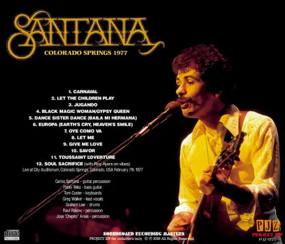 SANTANA / COLORADO SPRINGS 1977 (1CDR)