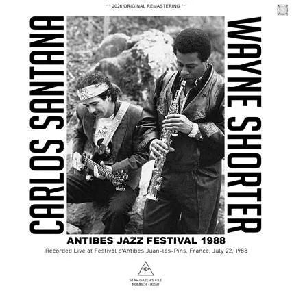 CARLOS SANTANA & WAYNE SHORTER / ANTIBES JAZZ FESTIVAL 1988 (2CDR)