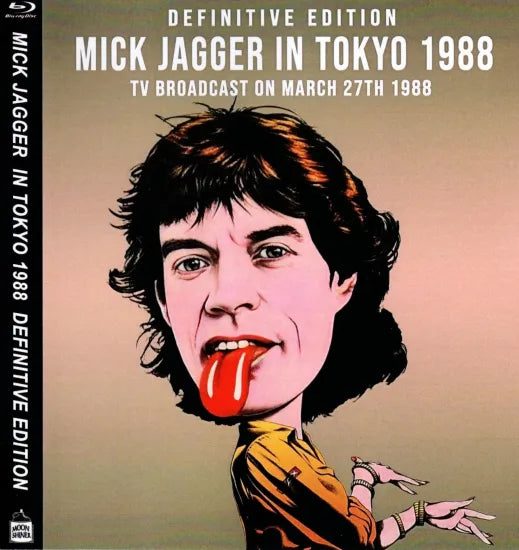 MICK JAGGER / IN TOKYO 1988 DEFINITIVE EDITION HD PRO-SHOT (1BDR)