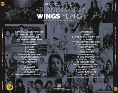 PAUL McCARTNEY / MULTITRACKS WINGS YEARS (2CD)